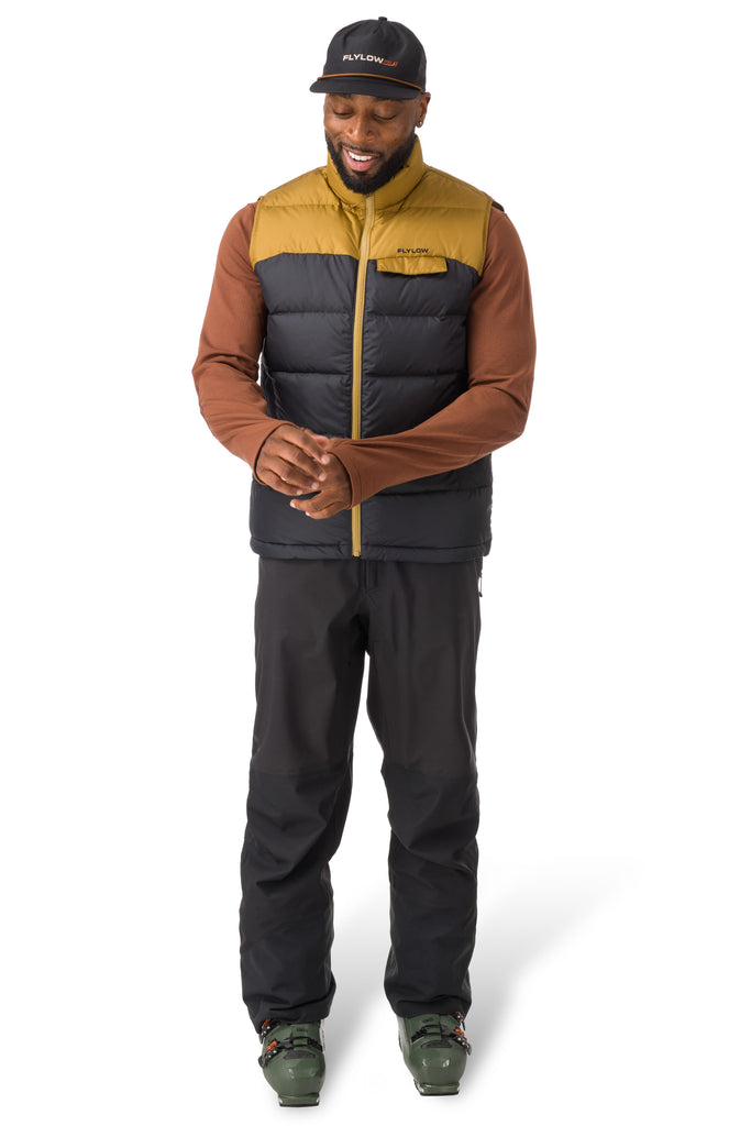 Larry Vest Men s Down Ski Vest Flylow Flylow Gear