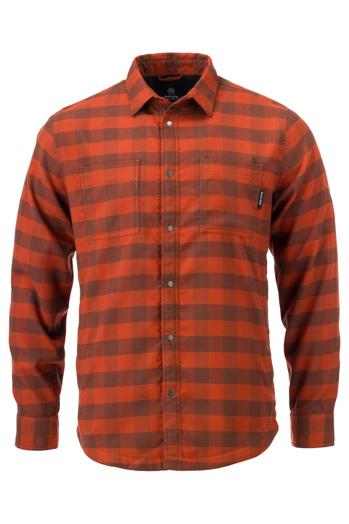 Nylon lined flannel shirt online