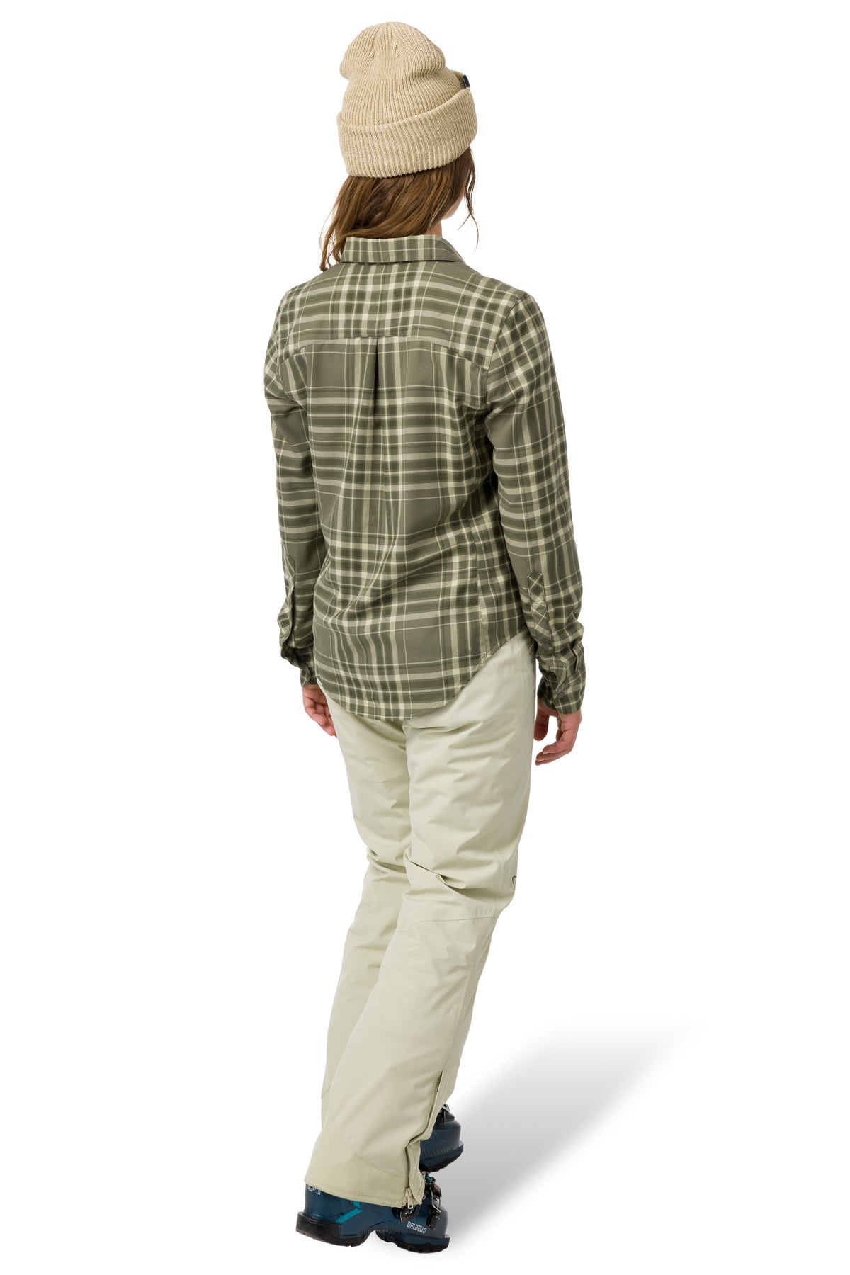Evergreen/Mist plaid