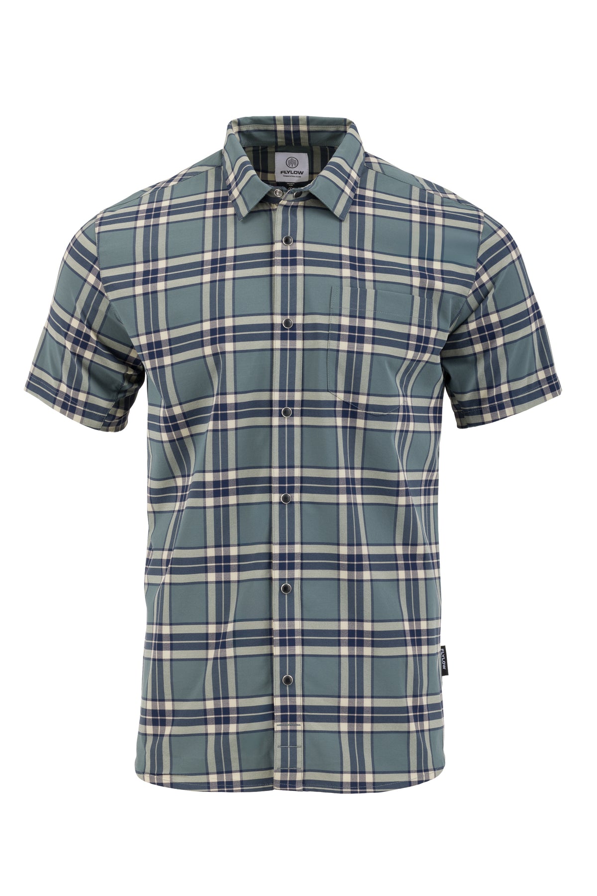 Eucalyptus/Mist Plaid