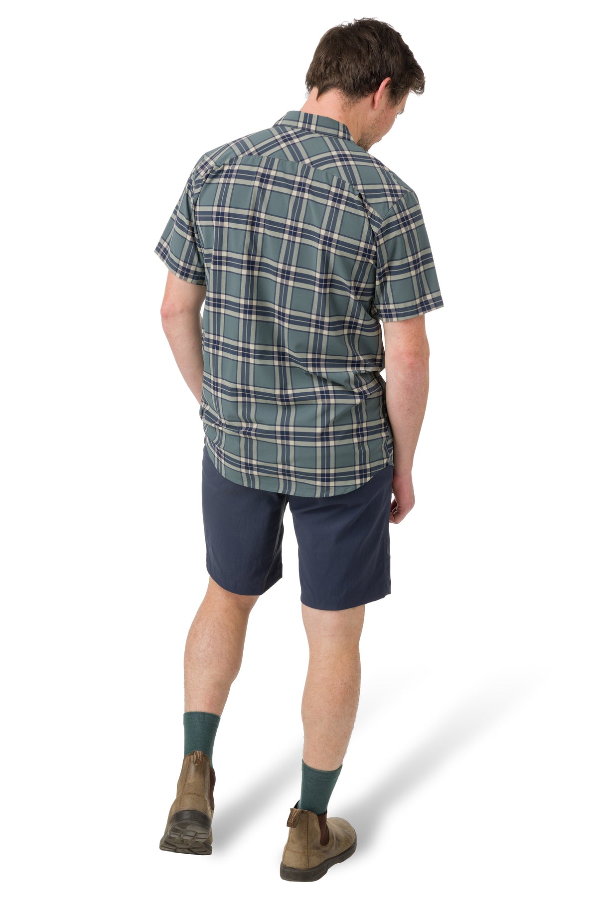 Eucalyptus/Mist Plaid