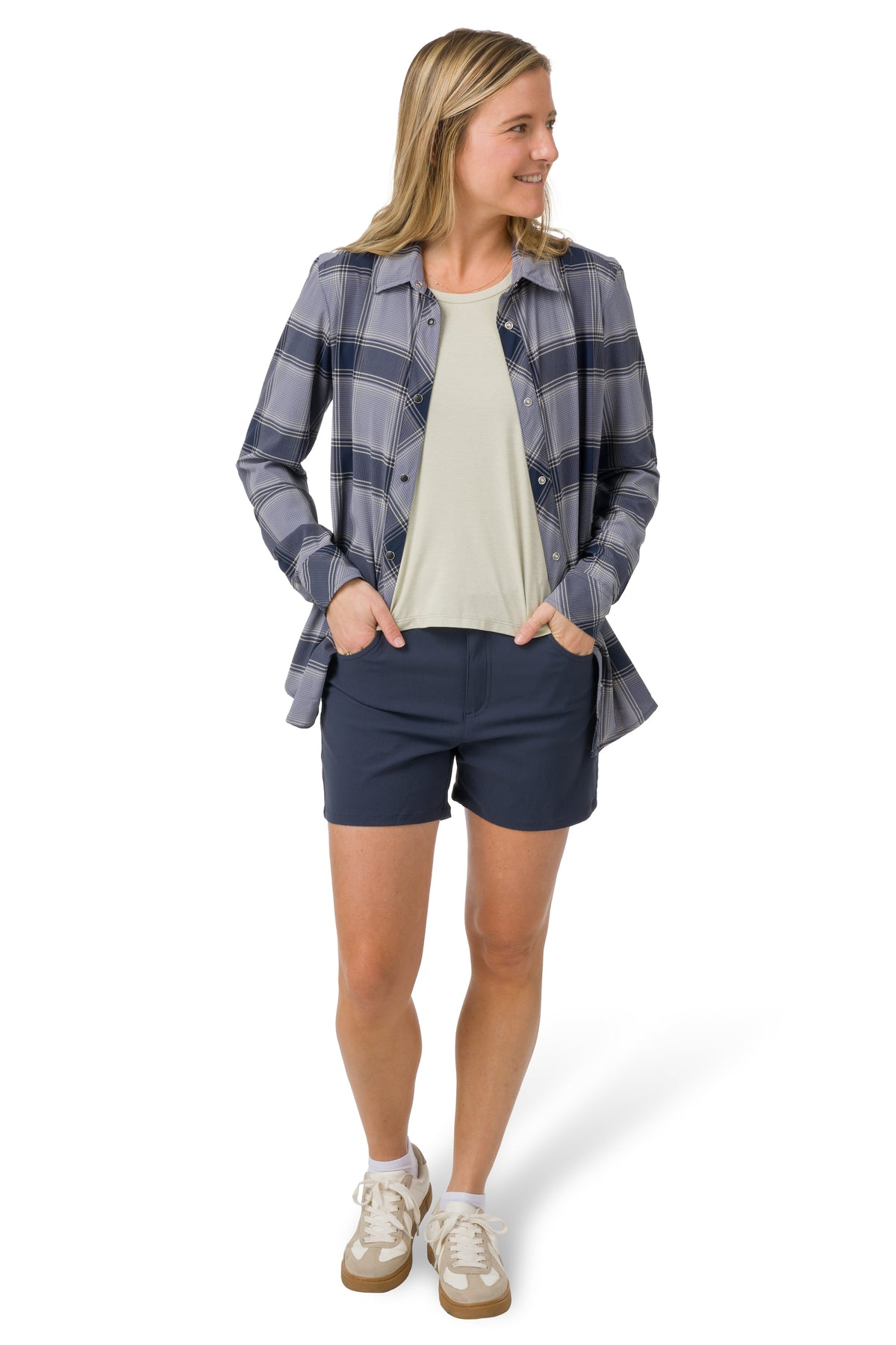Moonstone/Mist Plaid