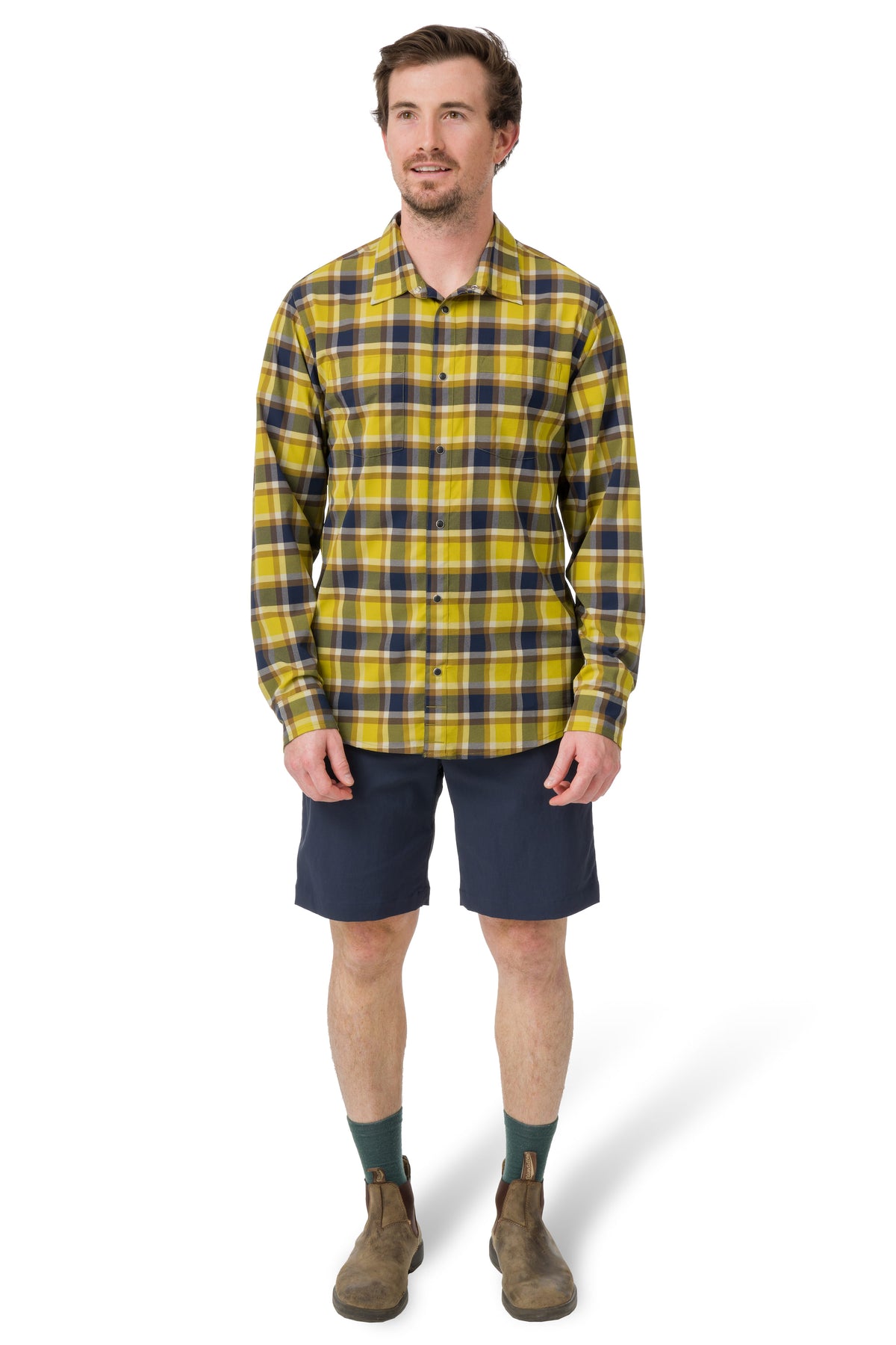 Olive/Night Plaid