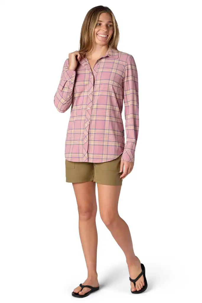 Rose/Dune Plaid