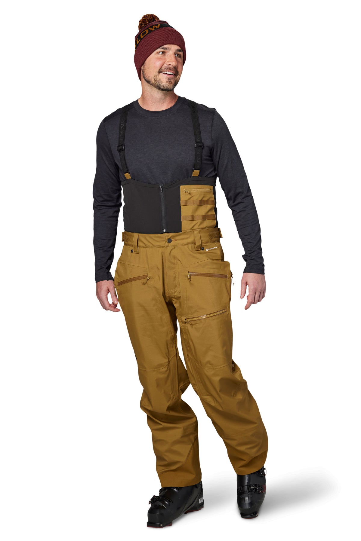 Men's Travel Trekking Cargo Pants TRAVEL 100 - Khaki FORCLAZ | Decathlon