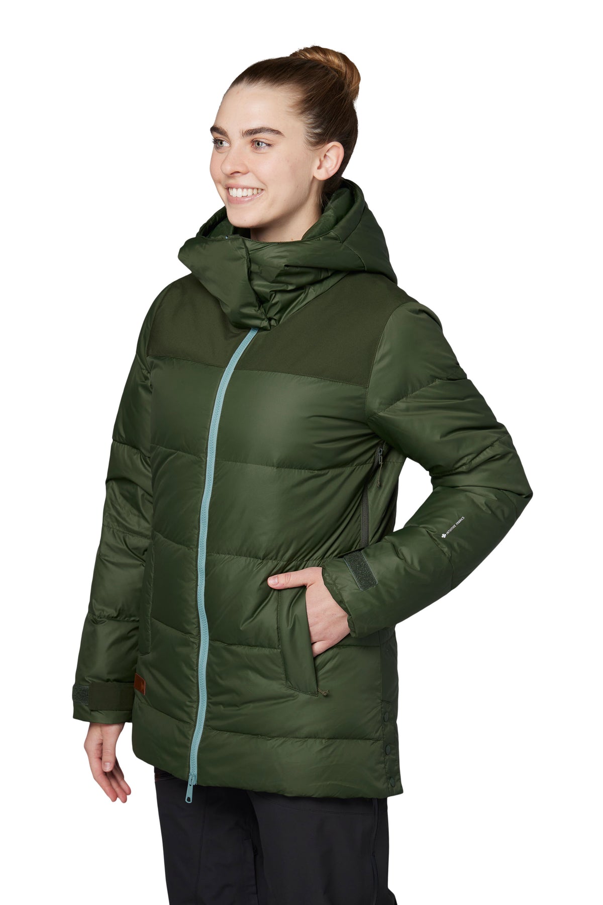 Womens Puffer Jacket Winter Warm Stand Collar Packable Down Jacket  Lightweight Slim Fit Short Down Coat Jacket with Pockets 
