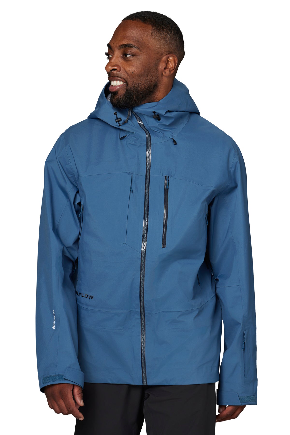 Black Windbreaker Jackets For Men Male Winter Solid Slit Pocket Jacket Long  Sleeve Zipper Fly Pocket Jacket Coat 