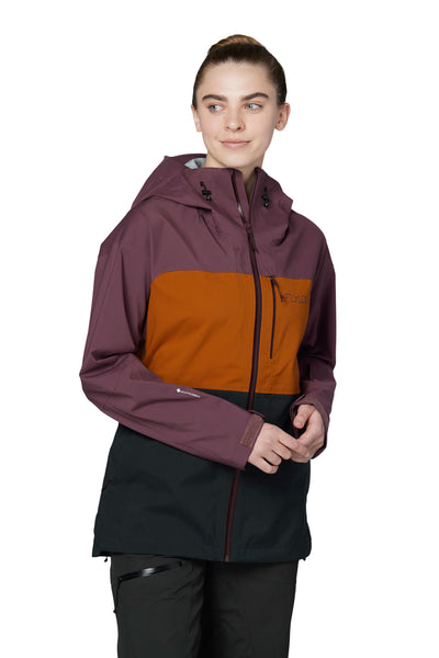 Lucy jacket Full zip hooded jacket gray activewear women size M