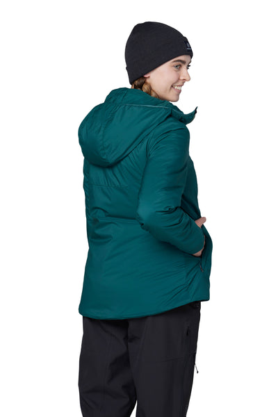 Lynx Jacket - Women's Hooded Synthetic Mid Layer | Flylow – Flylow 
