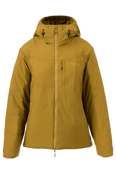 Flylow レディースダウンスキージャケット F24_SarahJacket_Butterscotch_f