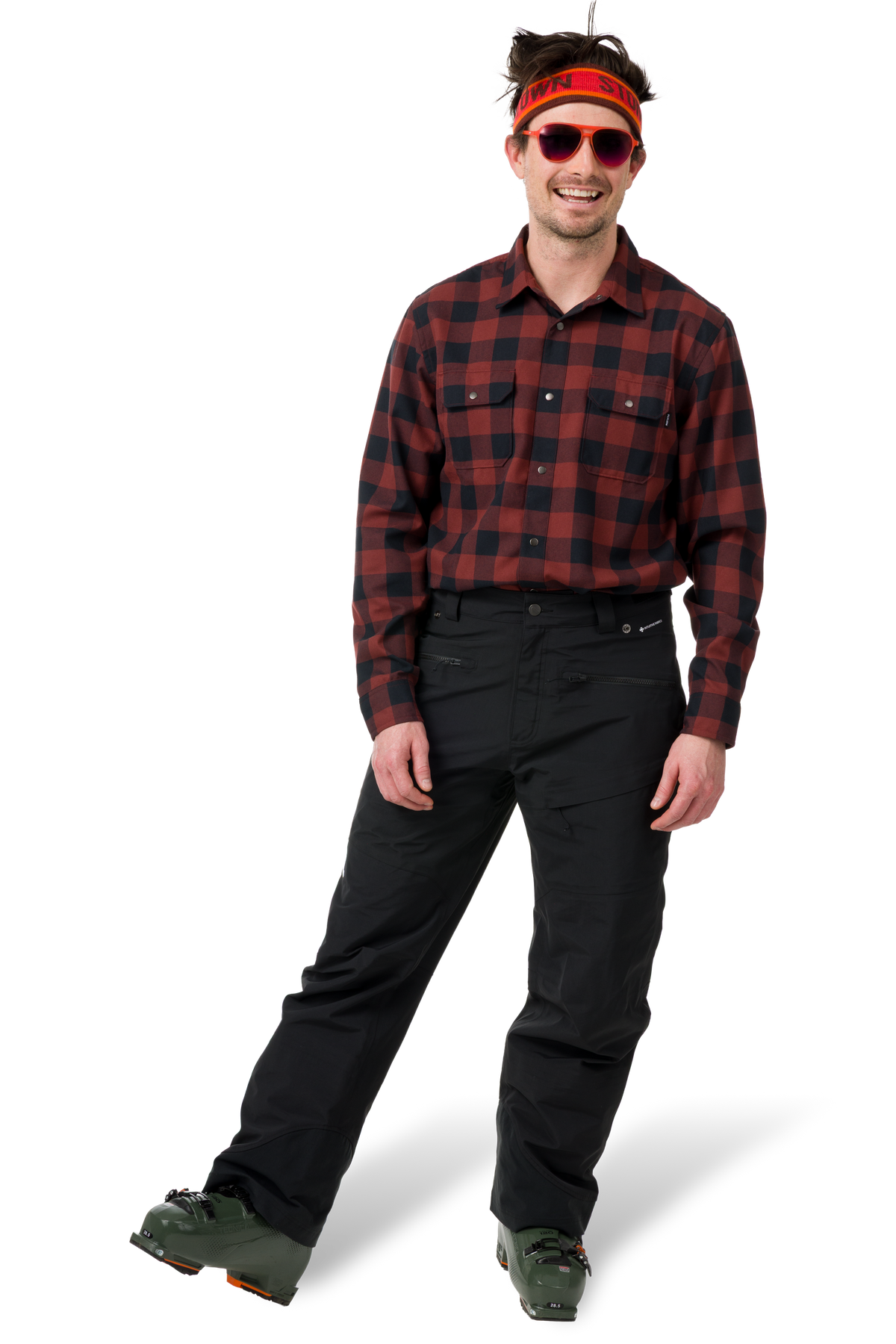 Amaro/Black Plaid