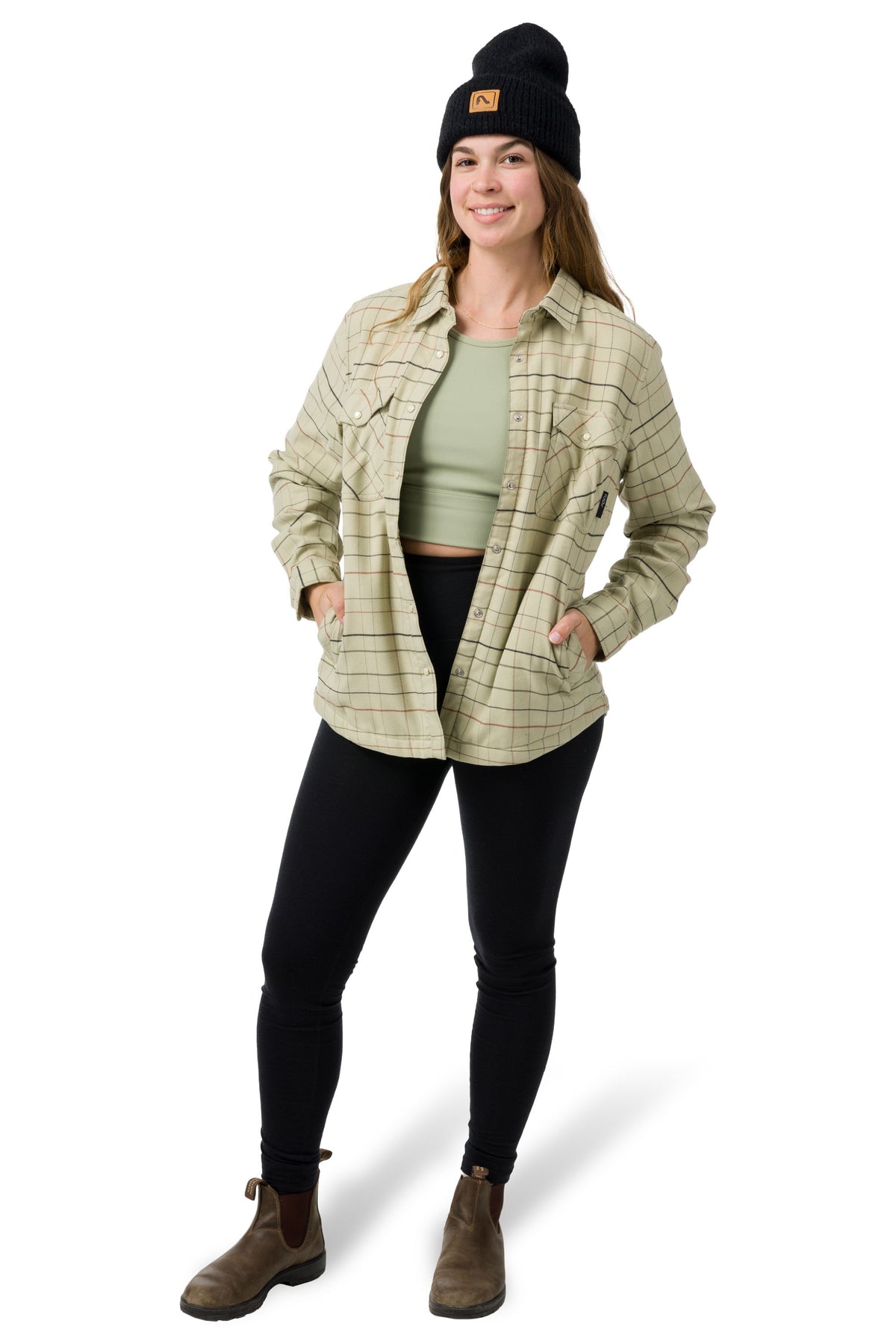 Mist/Bluff Plaid
