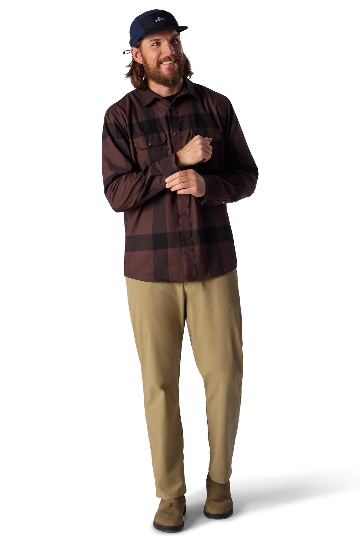 Brew/Black Plaid
