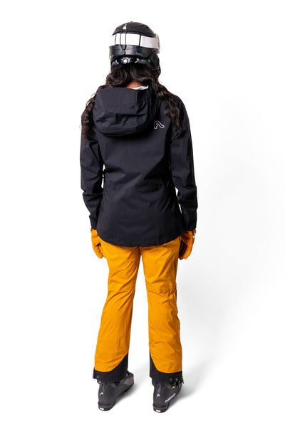 $800 PHENIX Gina Hooded Ski Jacket ESA72OT35 Navy Large 2021