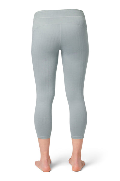 Maternity Crossover Under Belly Leggings - Grey